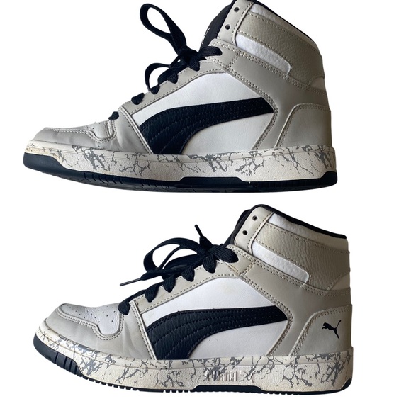 Puma Kids' Rebound Layup High Top Sneaker Big Kid Size 7 7C - Picture 3 of 9